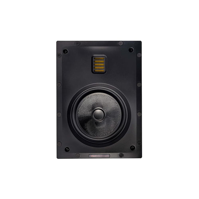 Front. MartinLogan - Motion Series CI, 6.5" Midrange with Folded Motion Tweeter, 2-Way In-Wall Speaker (Each) - Paintable White.