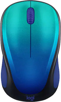 Logitech - Design Collection Limited Edition Wireless 3-button Optical Ambidextrous Mouse with Colorful Designs