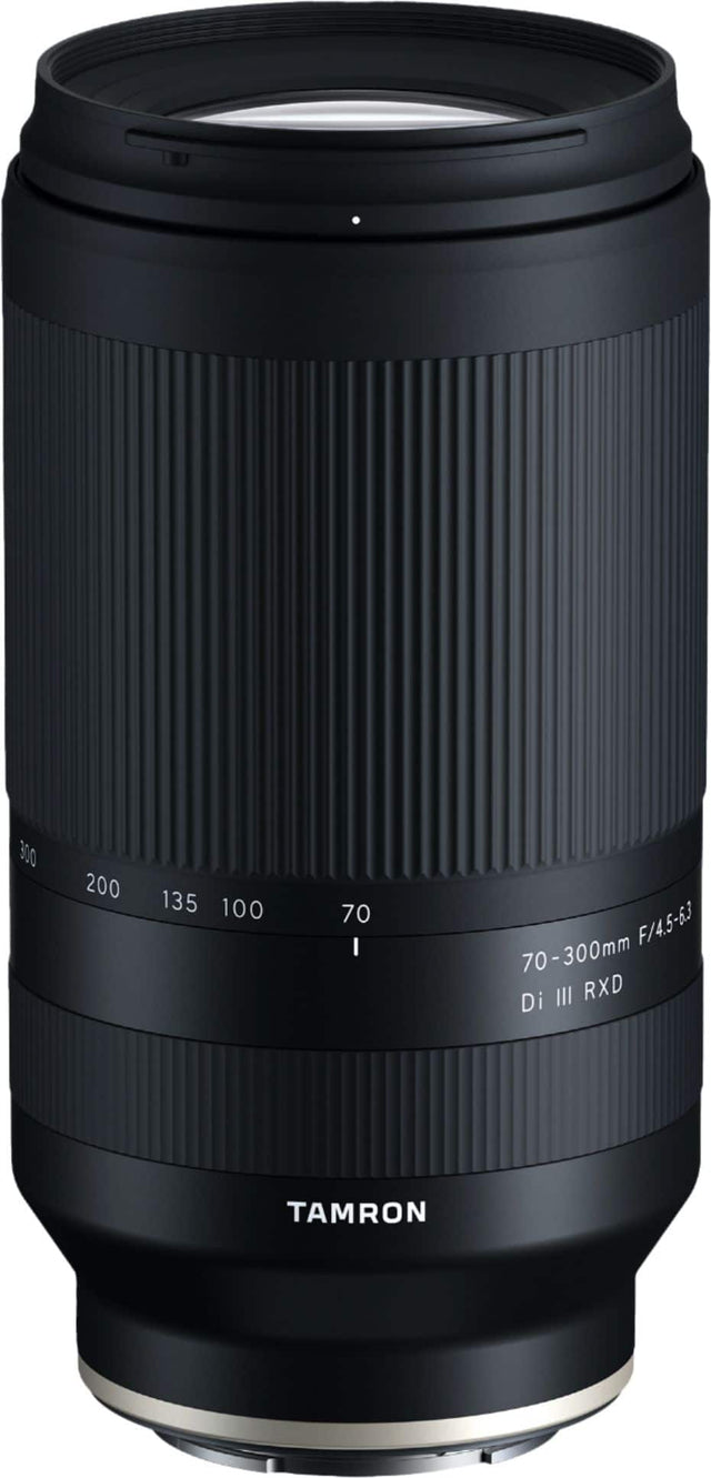 Front. Tamron - 70-300mm F/4.5-6.3 Di III RXD Telephoto Zoom Lens for Sony E-Mount.