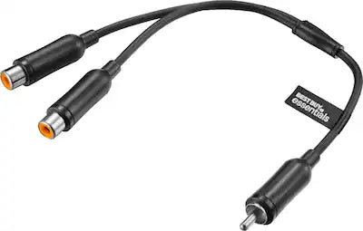 Best Buy essentials™ - 6" 2-Way 1-Male to 2-Female RCA Splitter