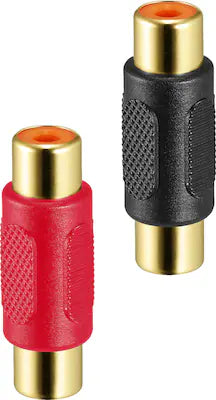 Best Buy essentials™ - RCA Coupler (2-Pack)