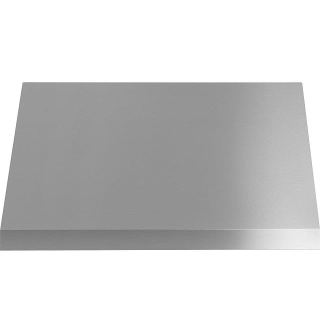 Front. GE Profile - 36" Convertible Commercial Style Range Hood - Stainless steel.