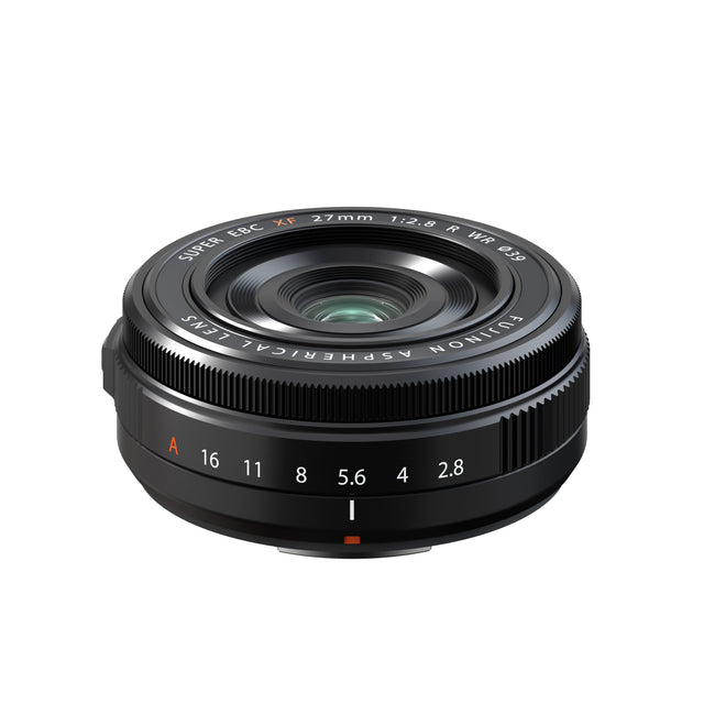 Front. Fujifilm - XF27mmF2.8 R WR Lens - Black.