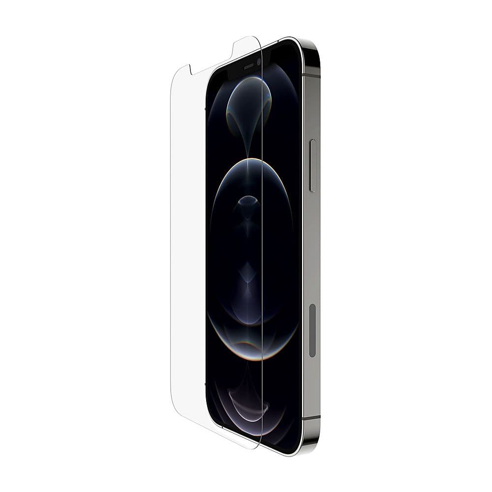 Belkin - ScreenForce UltraGlass + Anti-Microbial - iPhone 12/12 Pro - Clear