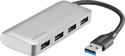 Insignia™ - 4-Port USB 3.0 Hub