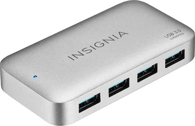 Insignia™ - 4-Port USB 3.0 Powered Hub