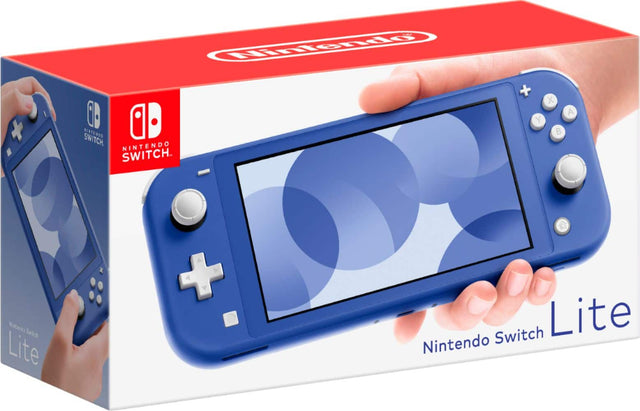 Front. Nintendo - Switch 32GB Lite - Blue.