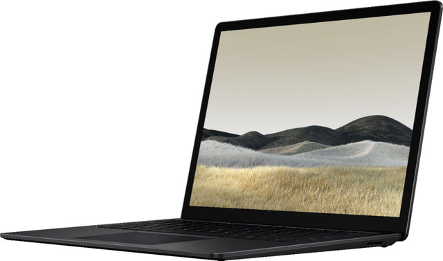 Front. Microsoft - Geek Squad Certified Refurbished Surface Laptop 3 13.5" Touch-Screen - Intel Core i7 - 16GB Memory - 256GB SSD - Matte Black.