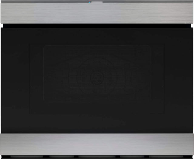 Front. Sharp - 24-In Microwave Convection Drawer - Silver.
