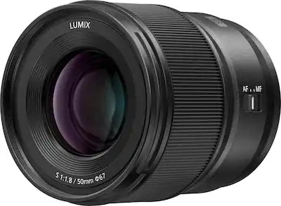 Panasonic - LUMIX S Series Camera Lens, 50mm F1.8 L-Mount Lens for Mirrorless Full Frame Digital Cameras, S-S50