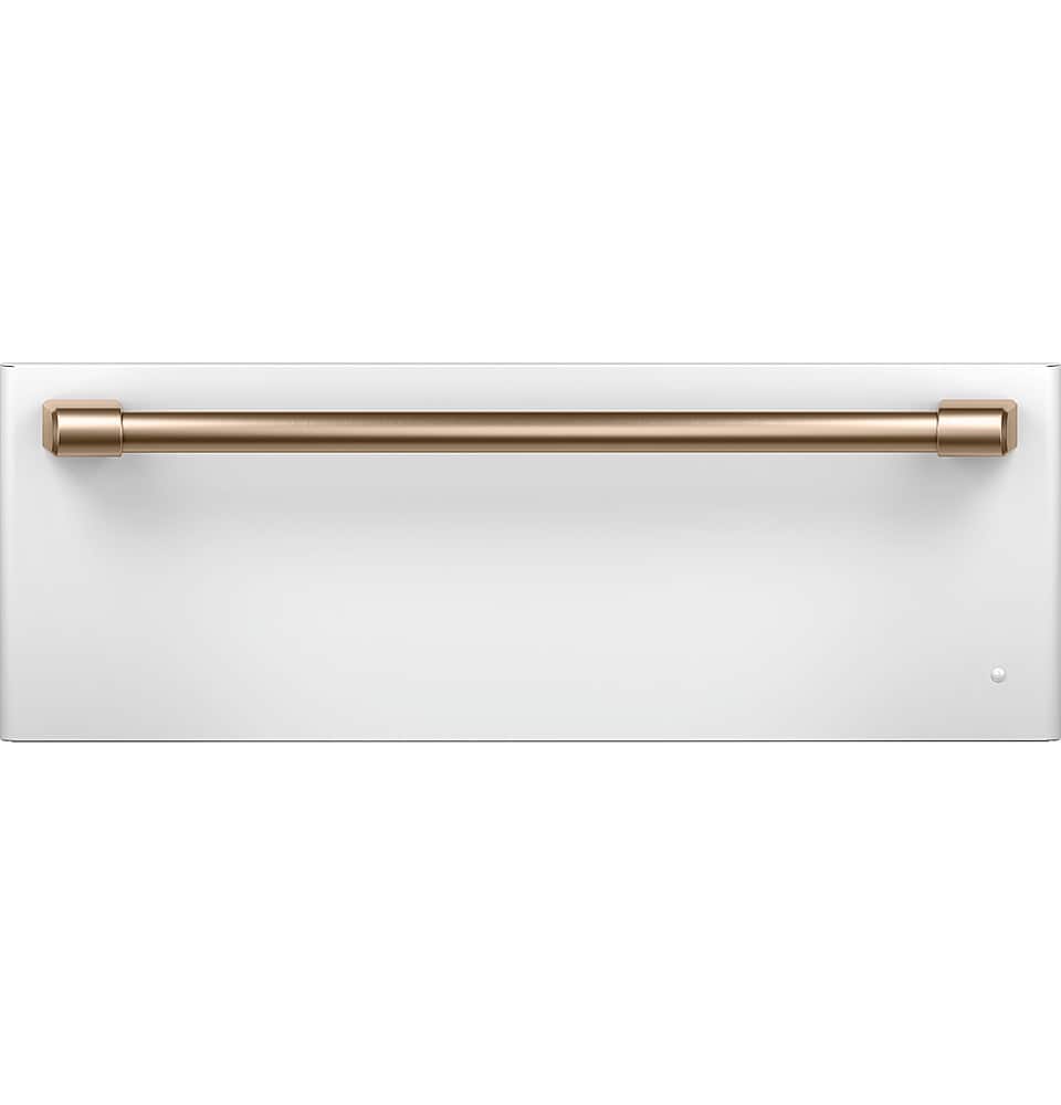 Café - 30" Warming Drawer, Customizable - Matte White