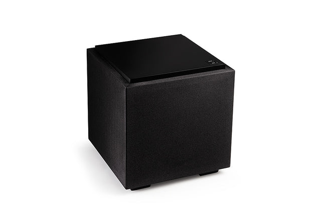 Front. Definitive Technology - Descend DN8 8" Sub, 3XR Architecture, 500W Peak Class D Amplifier & (2) 8" Bass Radiators - Black.