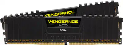 CORSAIR - VENGEANCE LPX 32GB (2x16GB) DDR4 3600MHz C18 UDIMM Desktop Memory