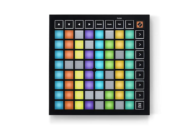 Front. Novation - Launchpad Mini [MK3] MIDI Controller - Black.