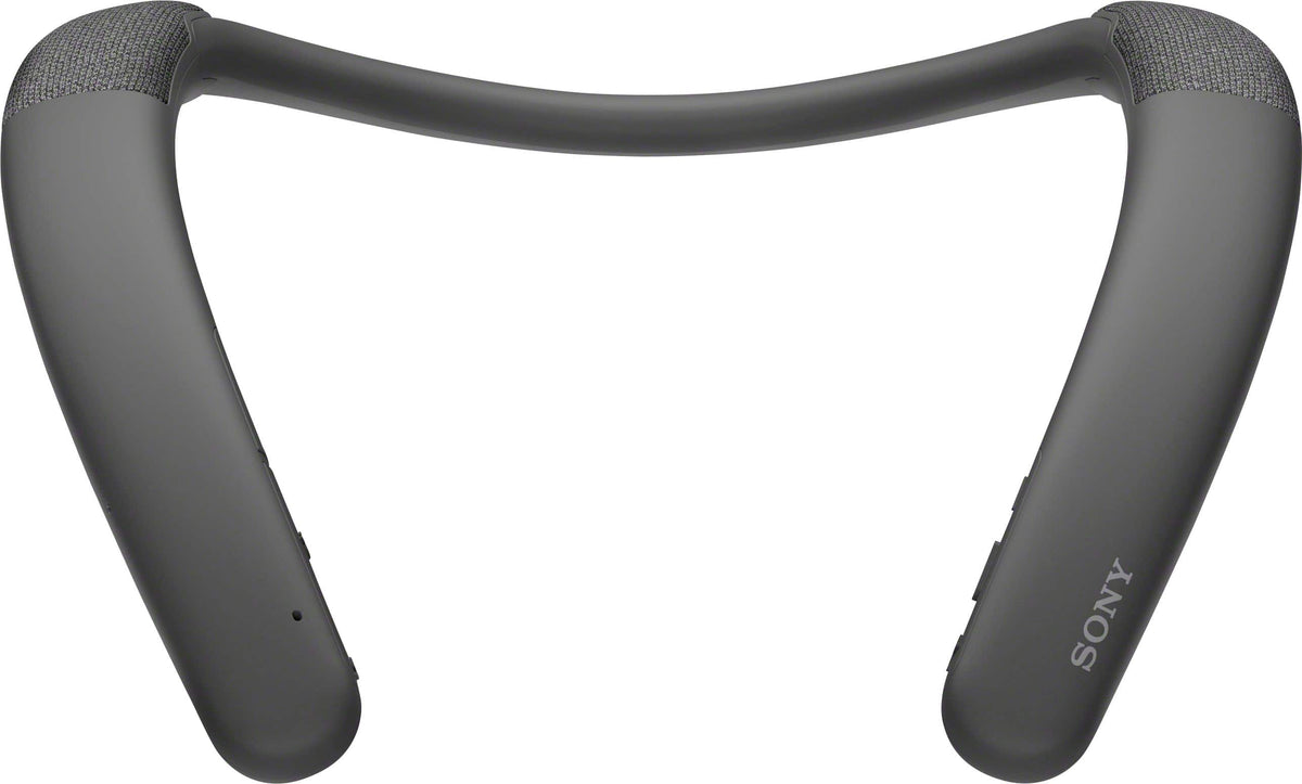 Sony - Bluetooth Wireless Neckband Speaker - Charcoal Gray
