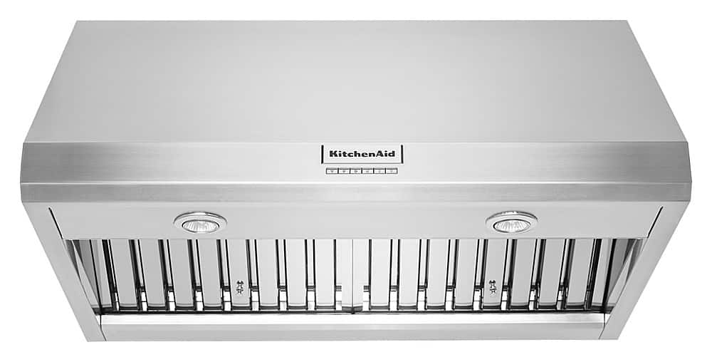KitchenAid - 36 inches - Recirculating - Wall Range Hood - Stainless Steel