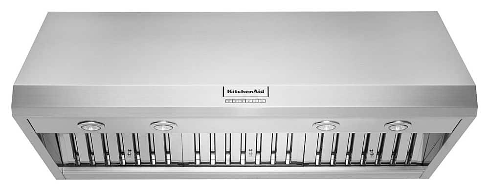 KitchenAid - 48 inches - Recirculating - Wall Range Hood - Stainless Steel