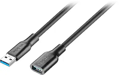 Insignia™ - 6' USB 3.0 A-Male to A-Female Extension Cable