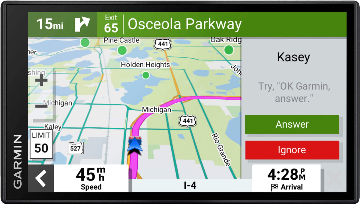 Garmin - DriveSmart 66 6" GPS with Built-In Bluetooth, Map Updates and Traffic Updates - Black