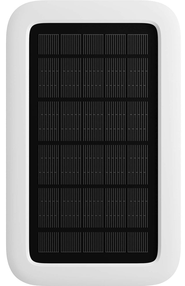 Front. SimpliSafe - Outdoor Camera Solar Panel - White.