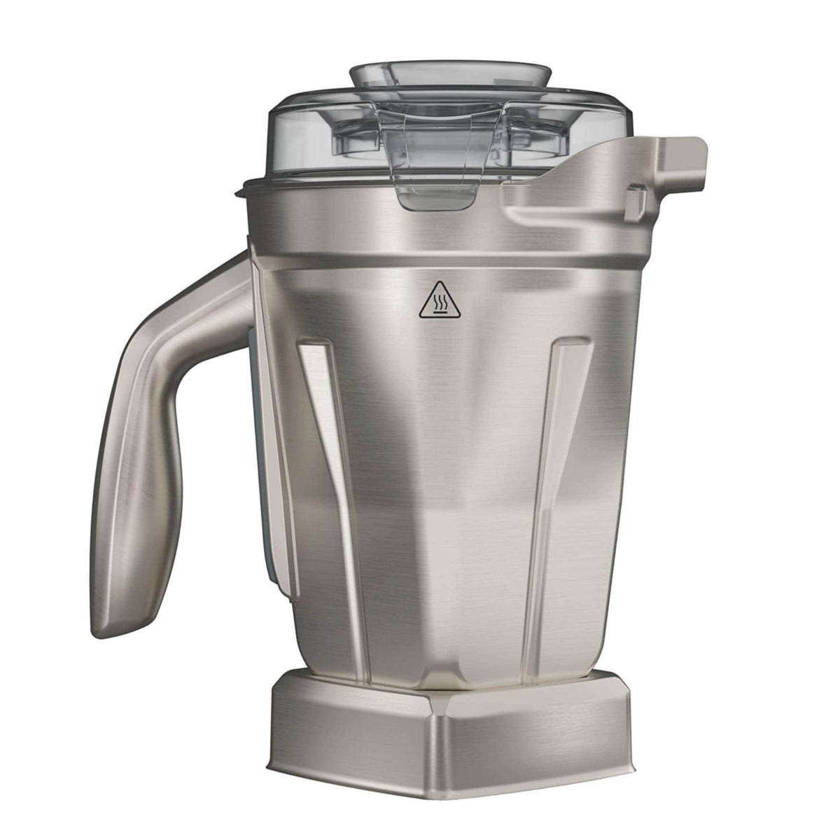 Vitamix - 48-Ounce Stainless-Steel Blender Container with SELF-DETECT - Stainless Steel