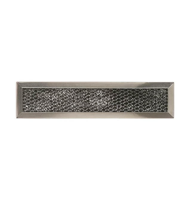 Front. GE - Microwave Charcoal Filter - Silver.