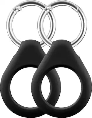 Insignia™ - Key Ring Case for Apple AirTag (2-Pack)