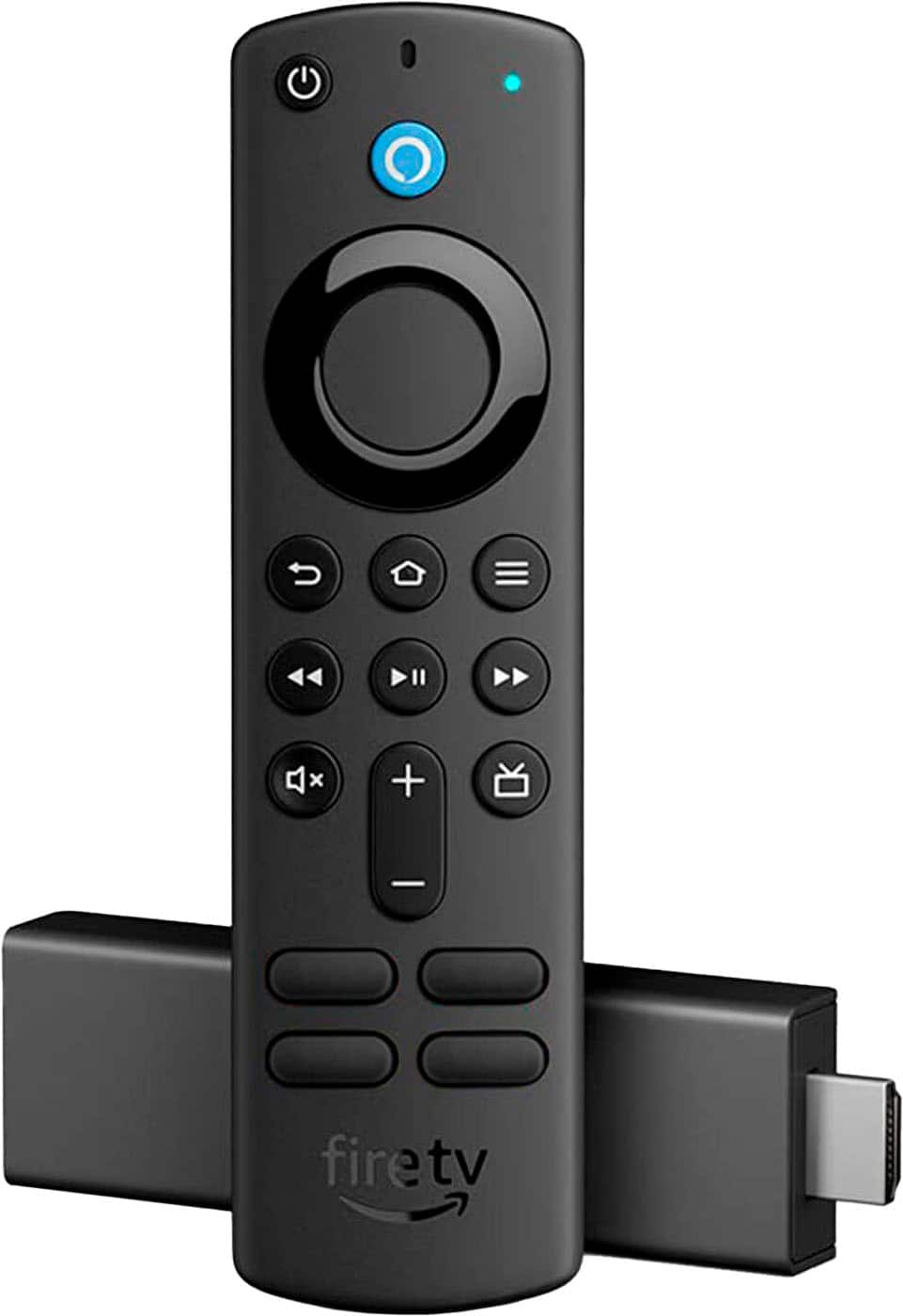 Amazon - Fire TV Stick 4K Gen 1 with Alexa Voice Remote, Dolby Vision, HD Streaming Media Player (includes TV controls) - Black