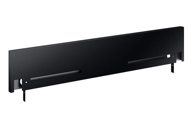Front. Samsung - 4” Backguard for 30” Slide in Range - Black.