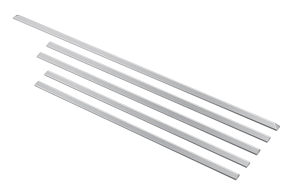Samsung - Trim kit for 30” Slide in Range - Stainless Steel