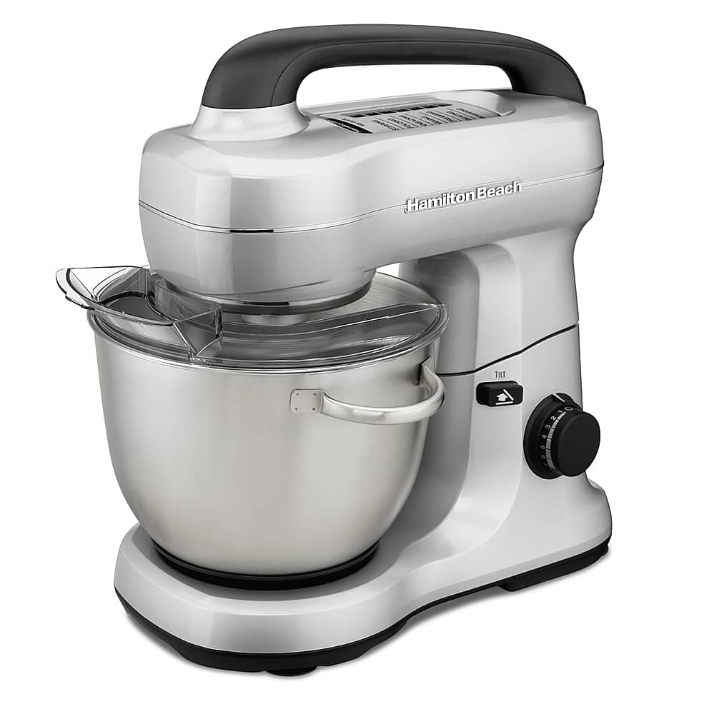 Hamilton Beach - 300 Watt 7 Speed Stand Mixer - Silver