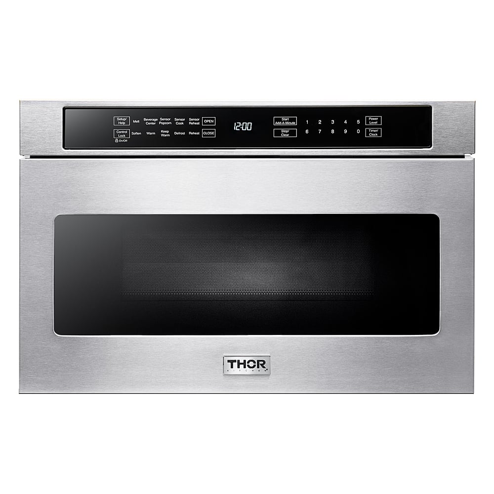 Thor Kitchen - 1.2 cu.ft. Built-in Microwave Drawer - Stainless Steel