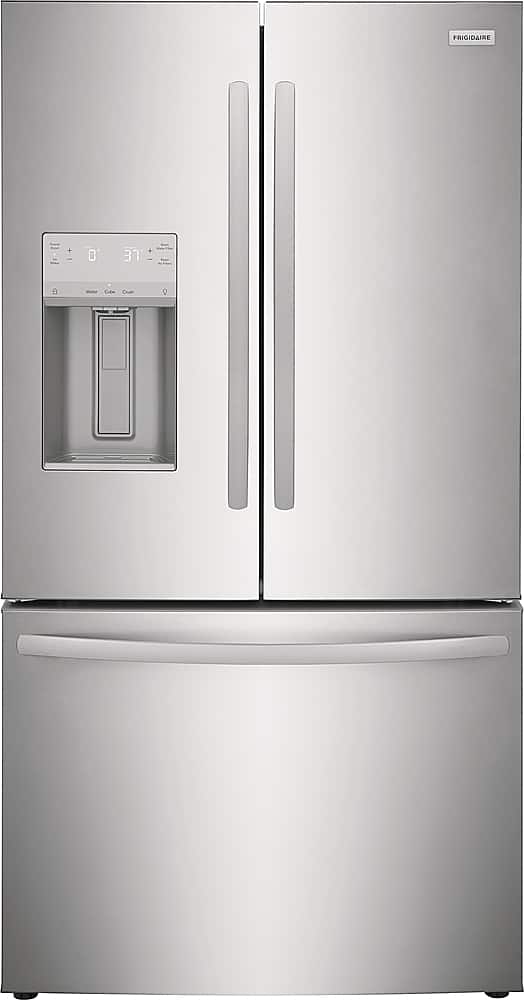 Frigidaire - 36 in. Wide 22.6 Cu. Ft. Counter-Depth French Door Refrigerator - Stainless Steel