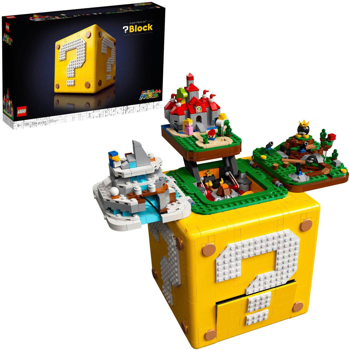 LEGO - Super Mario Super Mario 64 Question Mark Block 71395