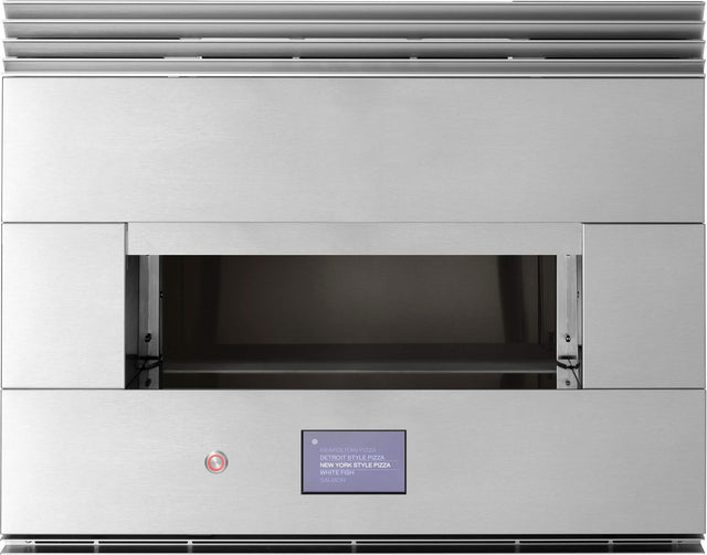 Front. Monogram - 30" Built-In Electric Hearth Oven with Wi-Fi - Stainless Steel.