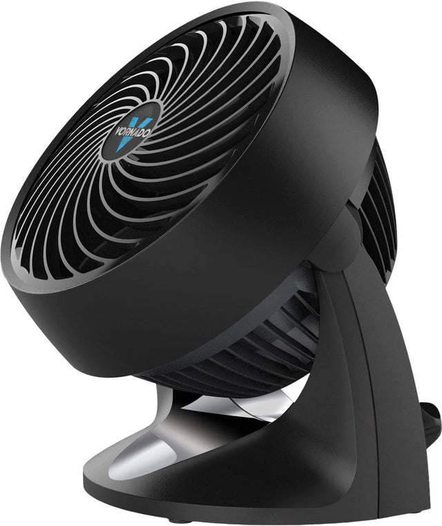 Front. Vornado - 533 Medium Air Circulator Fan - Black.