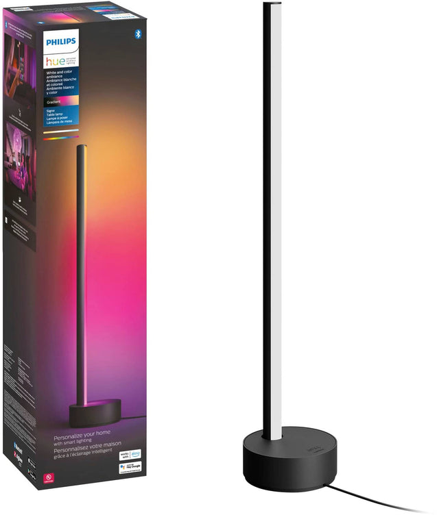 PHILIPS - hue - White and color ambiance - Personalize your home with smart lighting - Lamps - de mesa - thene your home - Gradient sg Tabe - Lampars -de mesa - Ameance blanche at colored Ambiente blanco 1 calor -