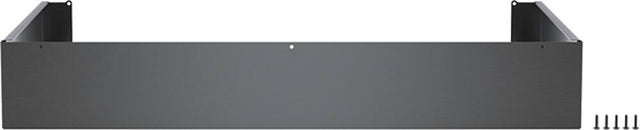 Front. Bosch - 30-inch Industrial Range Toe Kick - Black Stainless Steel.