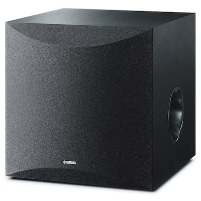 Yamaha - NS-SW100BL 10-Inch 100-Watt-Max Powered Subwoofer