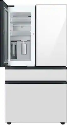 Samsung - BESPOKE 29 cu. ft. 4-Door French Door Smart Refrigerator with Beverage Center