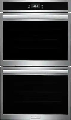 Frigidaire - Gallery 30" Double Electric Wall Oven with Total Convection