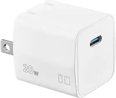 Insignia™ - 20W USB-C Fast Charger for iPhone 15/14/13/12/11/X/8 series, iPhone SE