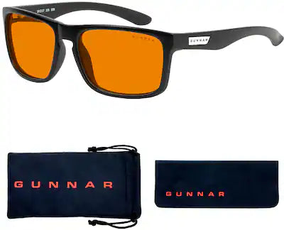 GUNNAR - Intercept Computer Glasses with Blue Light Reduction , Amber Max Lenses