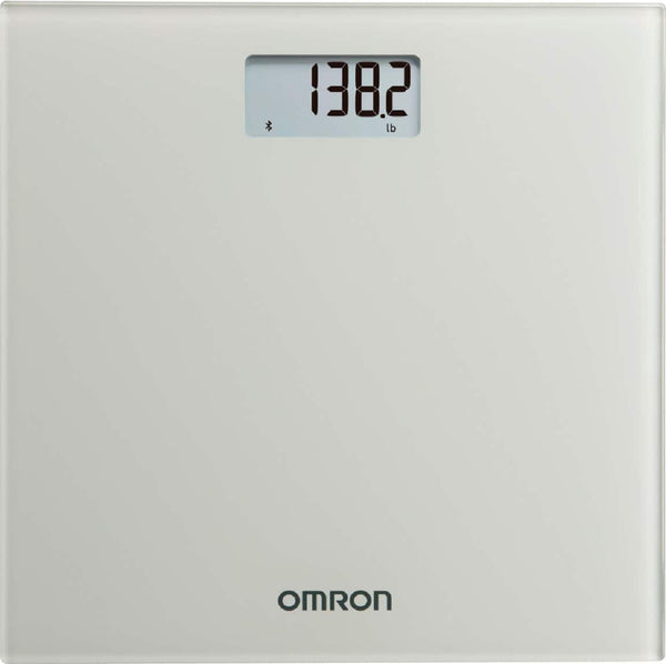 Omron - Digital Scale with Bluetooth Connectivity - Light Gray