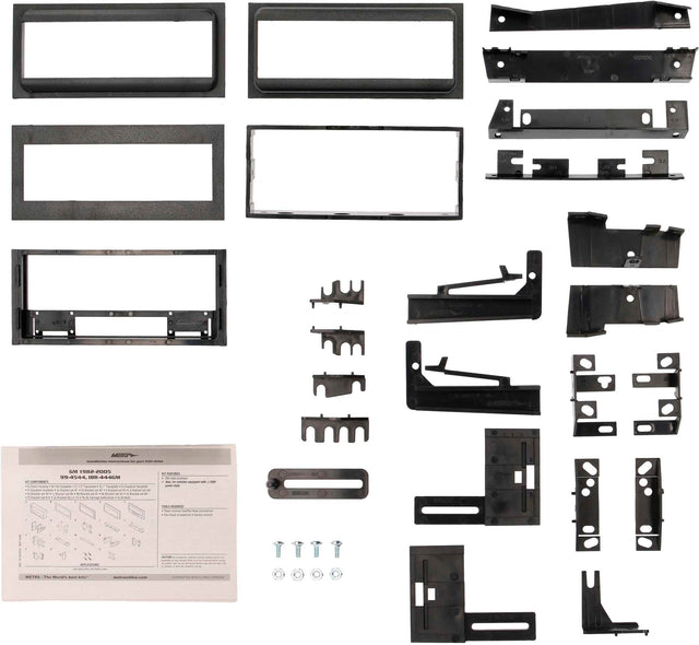 Front. Metra - Dash Kit for Select 1982-2005 GM Vehicles - Black.