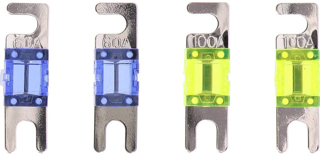 Front. Metra - 60- and 100-amp AFS Fuse (4-Count) - Gray.