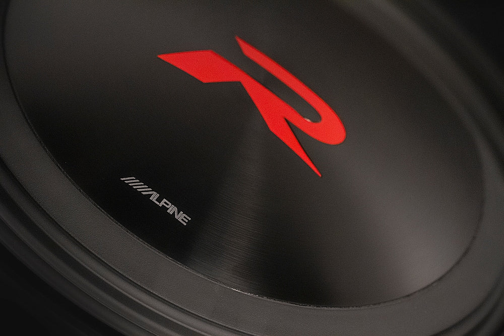 Alpine - R-Series 10" Dual Voice Coil 4-Ohm Subwoofer - Black