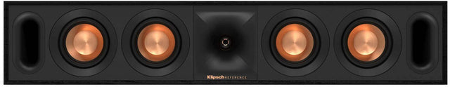 Front. Klipsch - Next Gen Reference Series Quad 3-1/2" 400-Watt Passive 2-Way Center-Channel Speaker - Black.