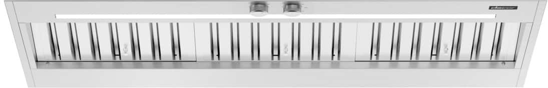 Dacor - 48 inches - Externally Vented - Wall Range Hood - Silver Stainless Steel
