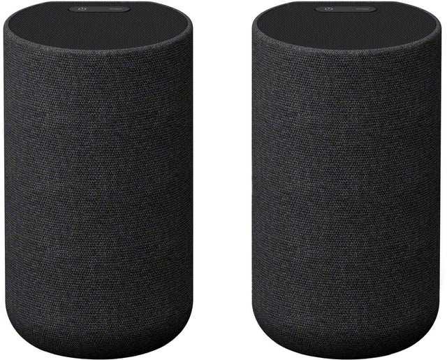 Front. Sony - SA -RS5 Wireless Rear Speakers with Built-in Battery for HT-A7000/HT-A5000/HTA3000 - Black.